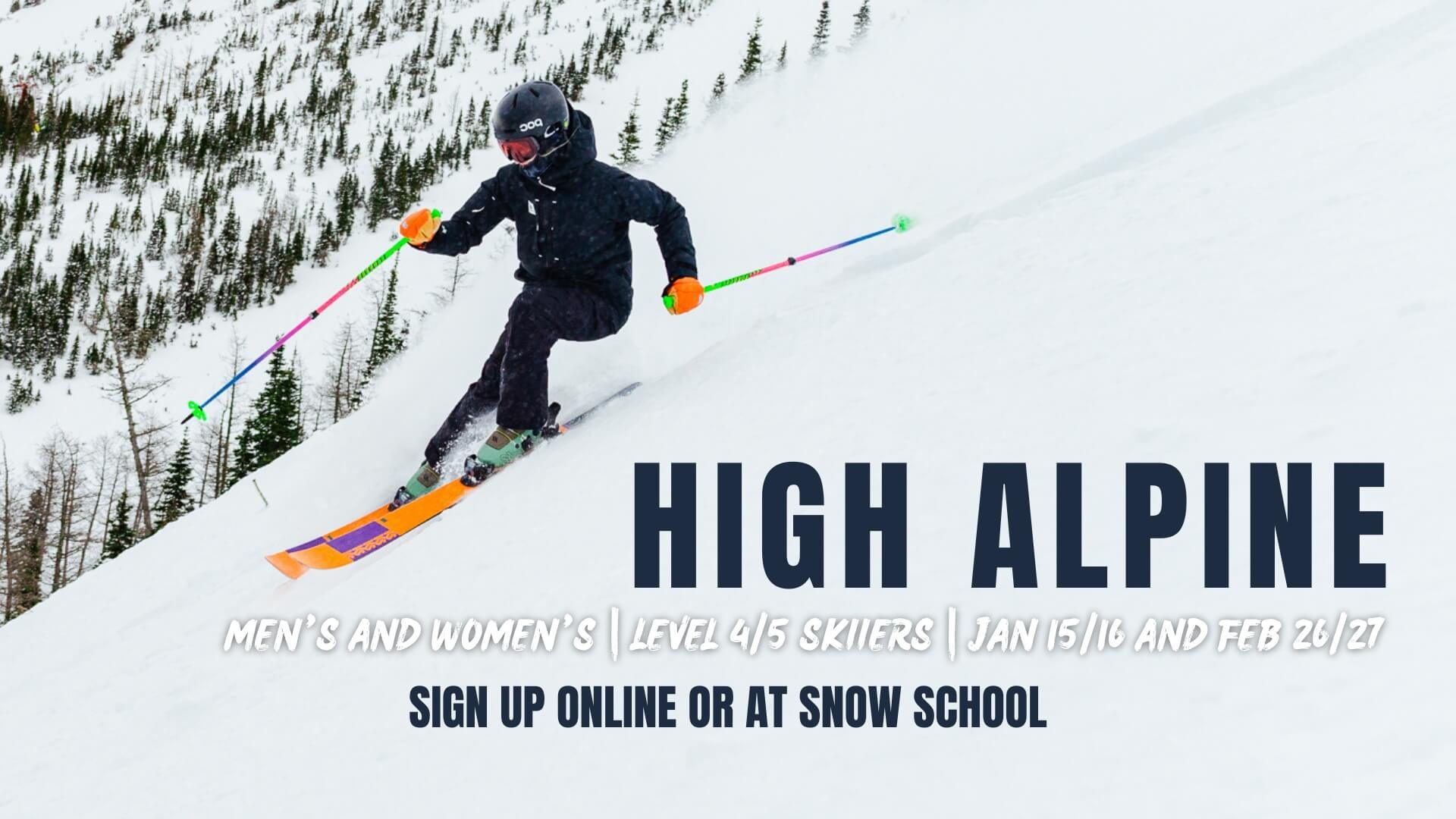 High Alpine Poster