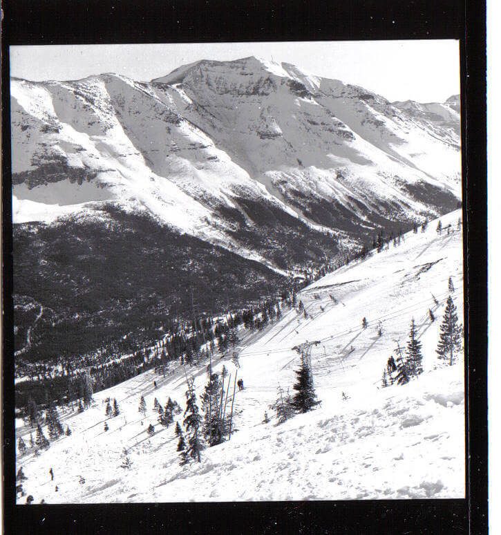 T bar with Westcastle Valley in background Bryan F. Wilson